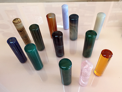 女性用印鑑コーナー